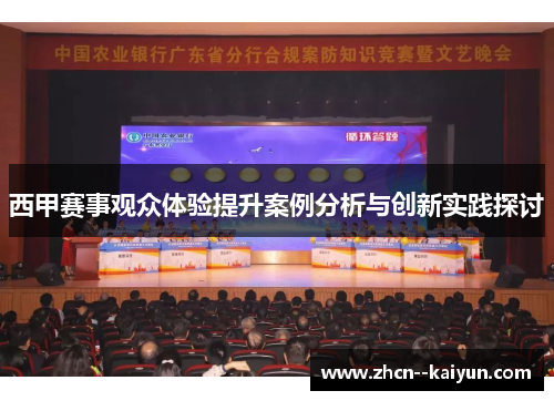 西甲赛事观众体验提升案例分析与创新实践探讨