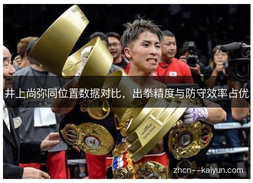 井上尚弥同位置数据对比，出拳精度与防守效率占优